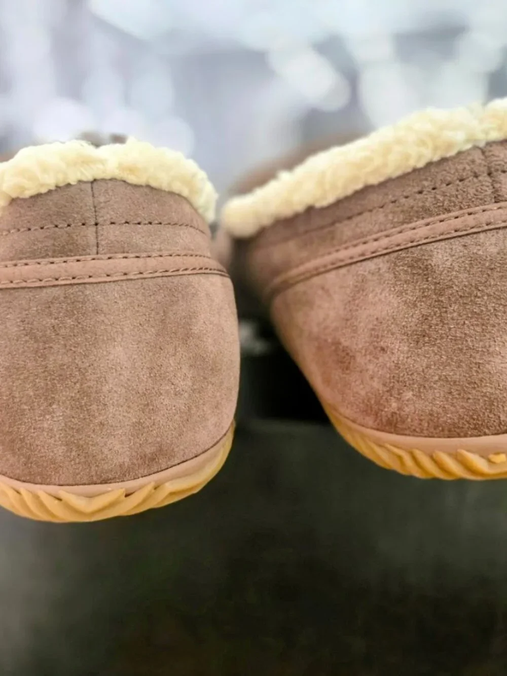 NIB Sorel Men's Dude Moc Slippers (Umber / Gum)
